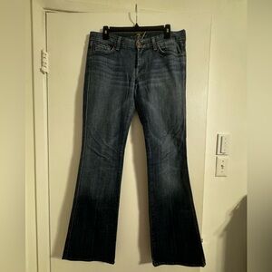 Seven For All Mankind women bootcut jeans / medium wash/ size 30